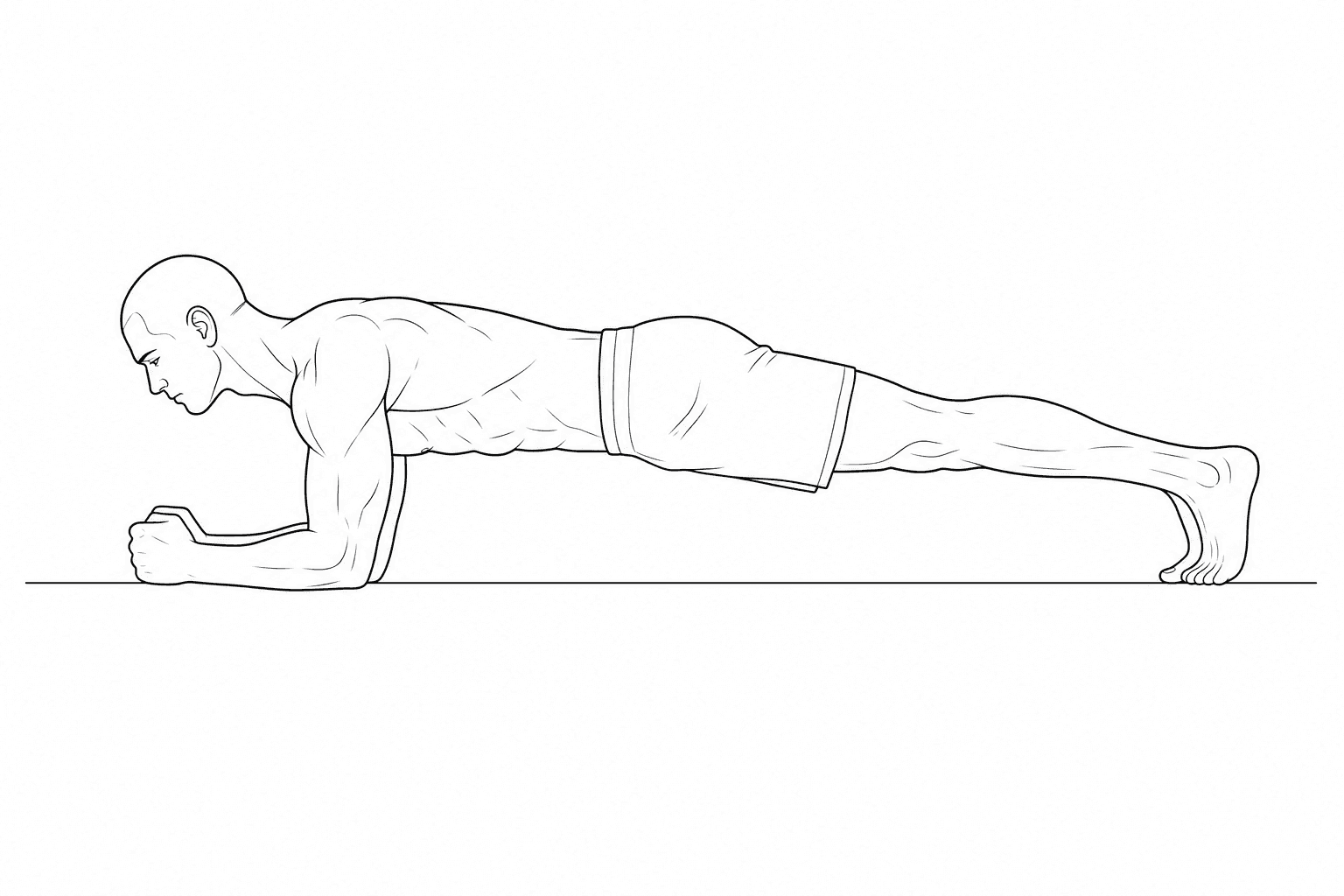 Front plank