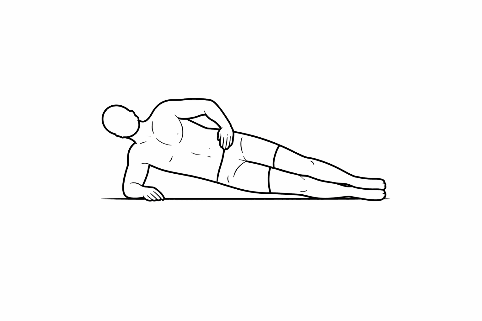 Side Plank (from feet)