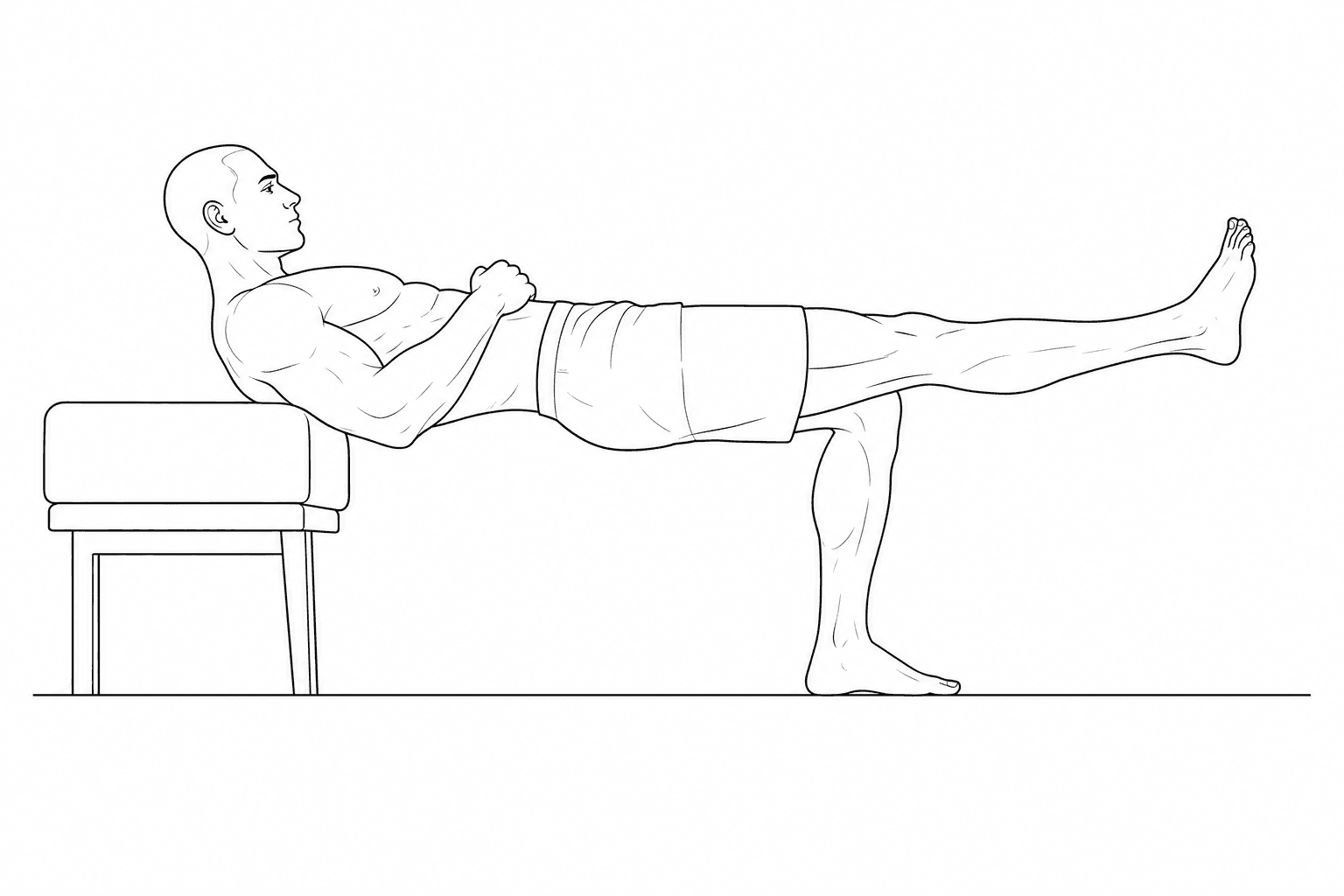 Single-leg hip thrust